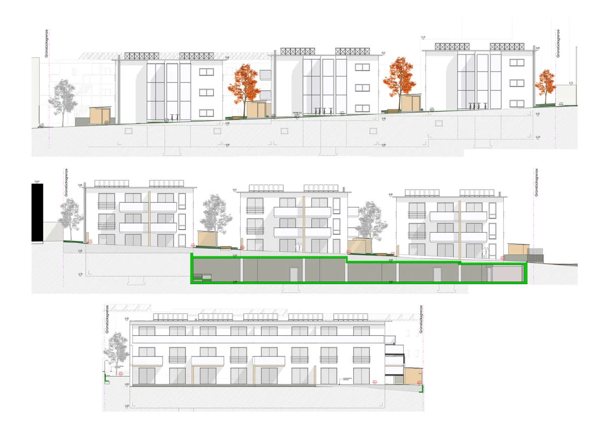 Neubau Wohnanlage