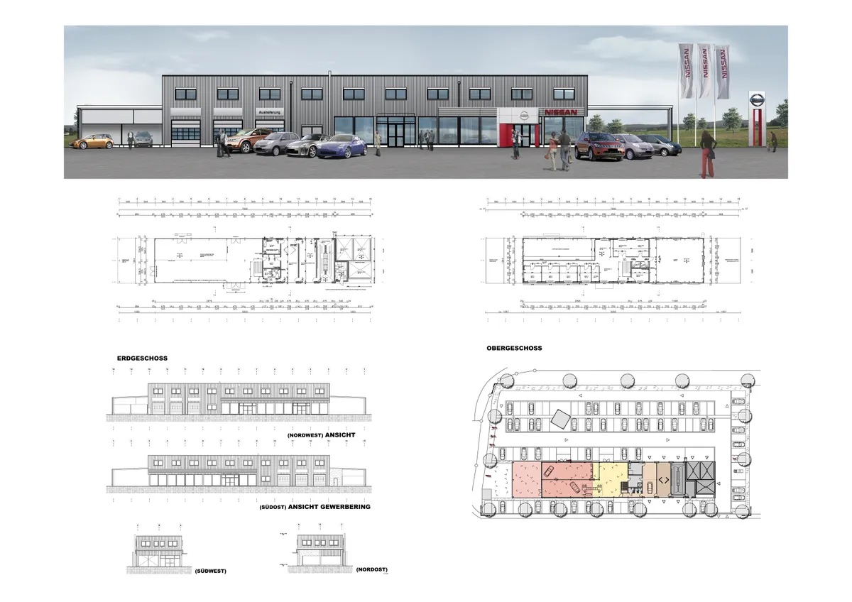 Neubau Autohaus